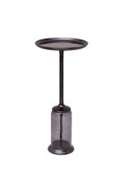Стол журнальный "Блеск Черный (Luster Black)" d29,5*h66см (TT-00011257)