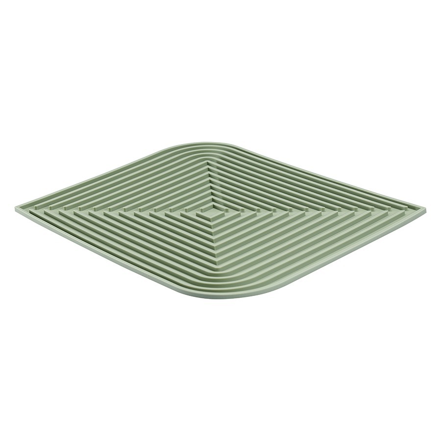 Фото Коврик для сушки посуды dry flex, 34,6х44,6 см, шалфей (78436) - интернет-магазин МегаТерем в Москве