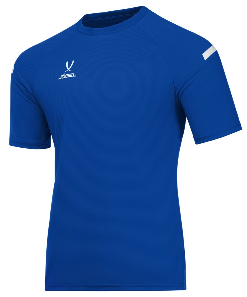 Фото Футболка тренировочная JOGEL CAMP 2 Training Poly Tee, синий (2112323) - интернет-магазин МегаТерем в Москве