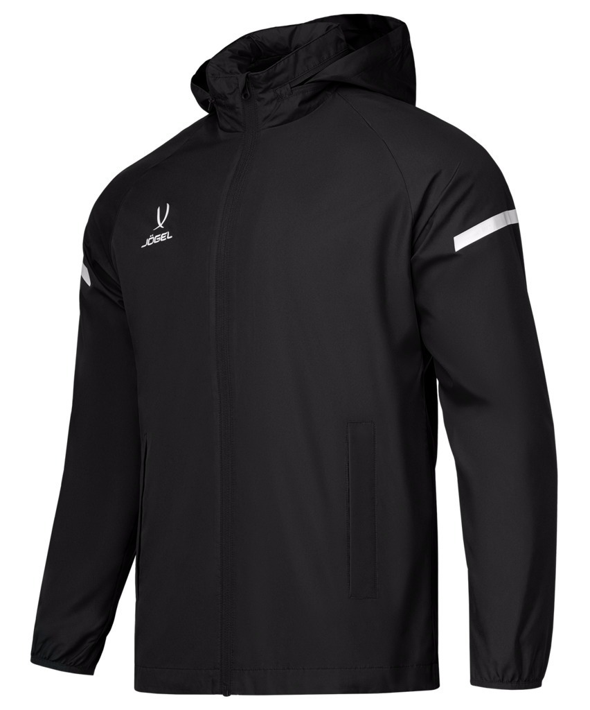 Фото Куртка ветрозащитная JOGEL CAMP 2 Rain Jacket, черный (2112189) - интернет-магазин МегаТерем в Москве