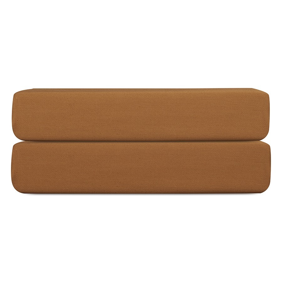 Фото Простыня на резинке из сатина из коллекции meditation, caramel, 180х200х30 см (77756) - интернет-магазин МегаТерем в Москве